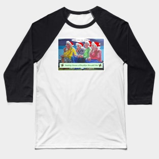 NADOLIG LLAWEN (JOLLY YULE) GRANNIES Baseball T-Shirt